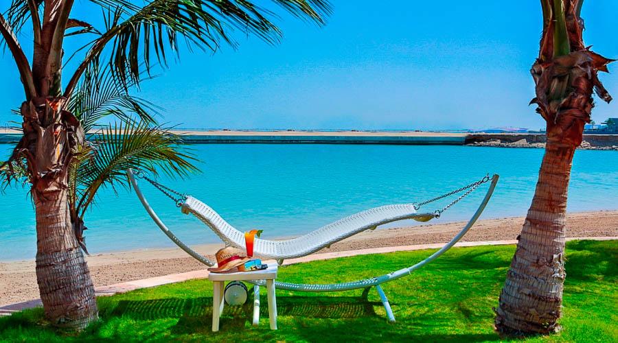 hammock on the beach