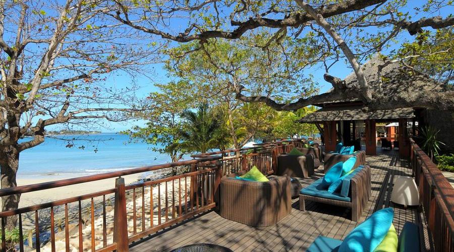 beach view from sitting area